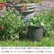 特価◎【直送】住まいスタイル/FRP製ミルクポット型プランター小(幅24cm) ブラック/EPP-24BLK