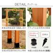 特価◎【直送】住まいスタイル/天然木製アーチ 190 3台 「Flex Pergola」(フレックス パーゴラ) ライトブラウン