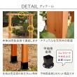 特価◎【直送】住まいスタイル/天然木製アーチ 190 2台(平地用金具セット) 「Flex Pergola」 ライトブラウン