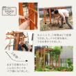 特価◎【直送】住まいスタイル/天然木製アーチ 190 2台(平地用金具セット) 「Flex Pergola」 ライトブラウン