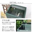 特価◎【直送】住まいスタイル/木製窓付グリーンハウス (温室) 「OWN」(オウン) ダークグリーン/GRH45DGR