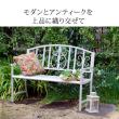 特価◎【直送】住まいスタイル/アイアンベンチ「レヴェリ」 ブラック/IB-120BLK