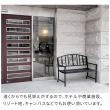 特価◎【直送】住まいスタイル/アイアンベンチ「レヴェリ」 アイボリーホワイト/IB-120WHT