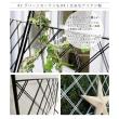 特価◎【直送】住まいスタイル/プランター台付フェンス(スリムタイプ)「アーガイル」 ブラック/IF-FP017BLK
