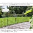 特価◎【直送】住まいスタイル/アイアンフェンス 高さ75「グラフ」8枚組 ブラック/IF-GR021-8P-BLK