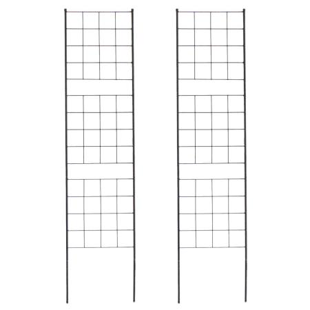 特価◎【直送】住まいスタイル/アイアンフェンス 高さ176 スリム「グラフ」 2枚組 ブラック/IF-GR025-2P-BLK