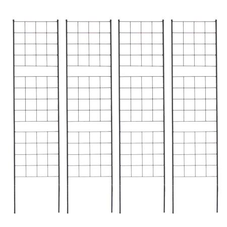 特価◎【直送】住まいスタイル/アイアンフェンス 高さ176 スリム「グラフ」 4枚組 ブラック/IF-GR025-4P-BLK