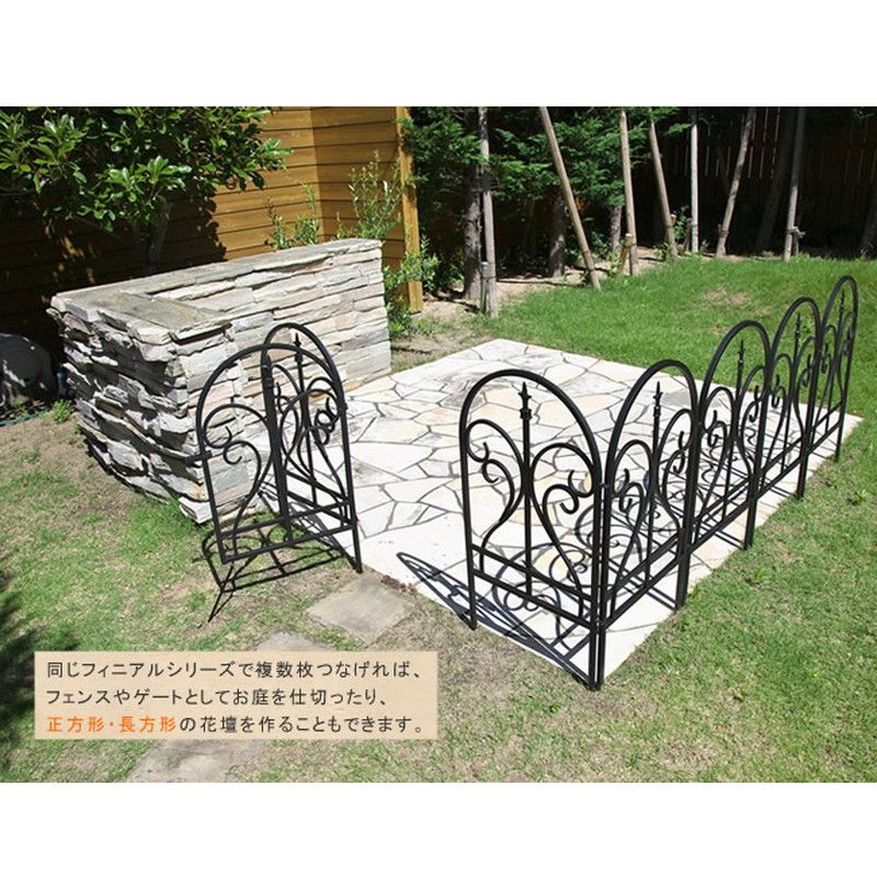 特価◎【直送】住まいスタイル/イージーフェンス フィニアル ホワイト/IPN-7029F-WHT