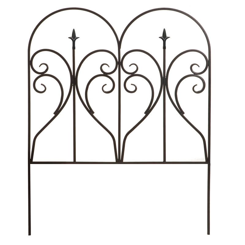 【直送】住まいスタイル/アイアンエッジ フィニアル ブラック/IPN-7293