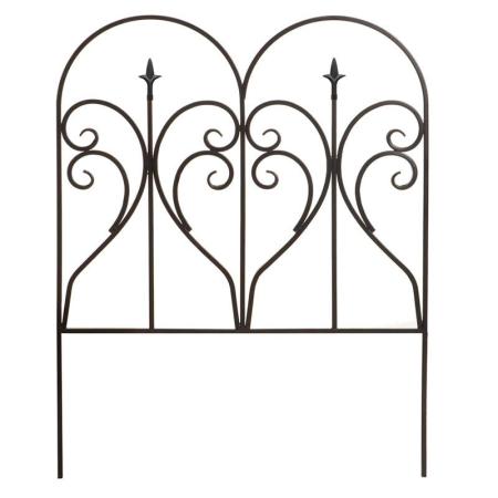 【直送】住まいスタイル/アイアンエッジ フィニアル ブラック/IPN-7293