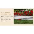 【直送】住まいスタイル/天然木製スティックフェンス[ボーダー] ホワイト/JSBF-8045WHT
