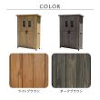 特価◎【直送】住まいスタイル/カントリー小屋 薄型 ライトブラウン/KCSL1260LBR