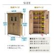 特価◎【直送】住まいスタイル/カントリー小屋 薄型 ライトブラウン/KCSL1260LBR