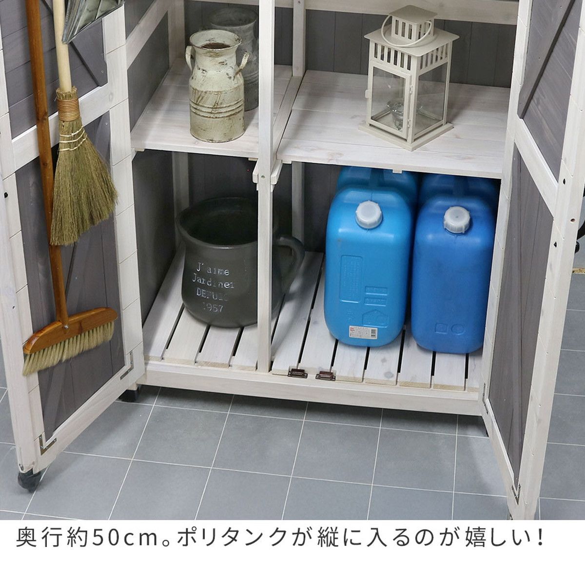 特価◎【直送】住まいスタイル/三角屋根収納庫 ダークグリーン/KGRS1600-2GRN