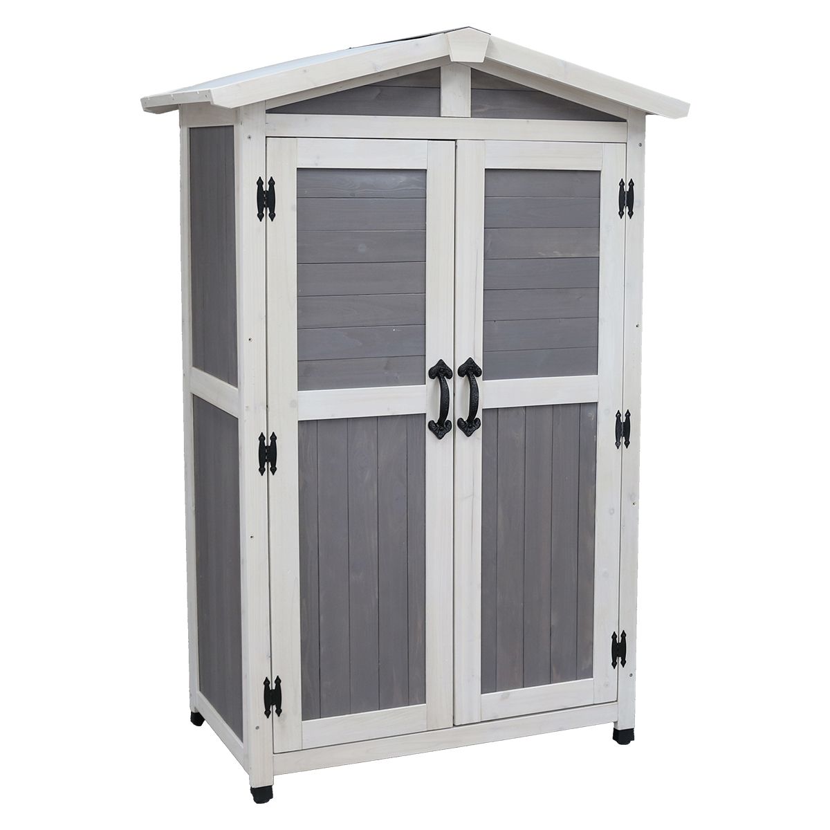 特価◎【直送】住まいスタイル/三角屋根収納庫 グレー/KGRS1600-2GRY