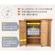 特価◎【直送】住まいスタイル/木製大型収納庫(三つ扉) ライトブラウン/KTDS1600LBR
