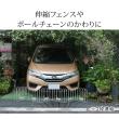 特価◎【直送】住まいスタイル/折り畳めるアイアンフェンス(猫3連) ブラック/NK120BLK