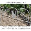 特価◎【直送】住まいスタイル/アイアンフェンス ミニ(猫) 20枚組 ブラック/NK7238-20P-BLK