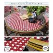 特価◎【直送】住まいスタイル/ラウンドテーブル単品販売「プレジール」 レッド/PLS-R70-RED