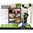 特価◎【直送】住まいスタイル/天然木製シェルフ4段 ブラウン/PR-860-4BRN