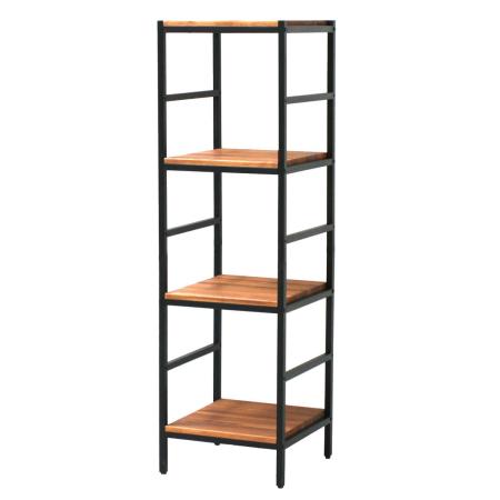 特価◎【直送】住まいスタイル/ブリックラックシリーズ4段 40×40×135 ブラウン/PRU-4040135