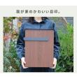 特価◎【直送】住まいスタイル/木目調壁掛けポスト Bell(ベル) ダークブラウン/PST-002DBR