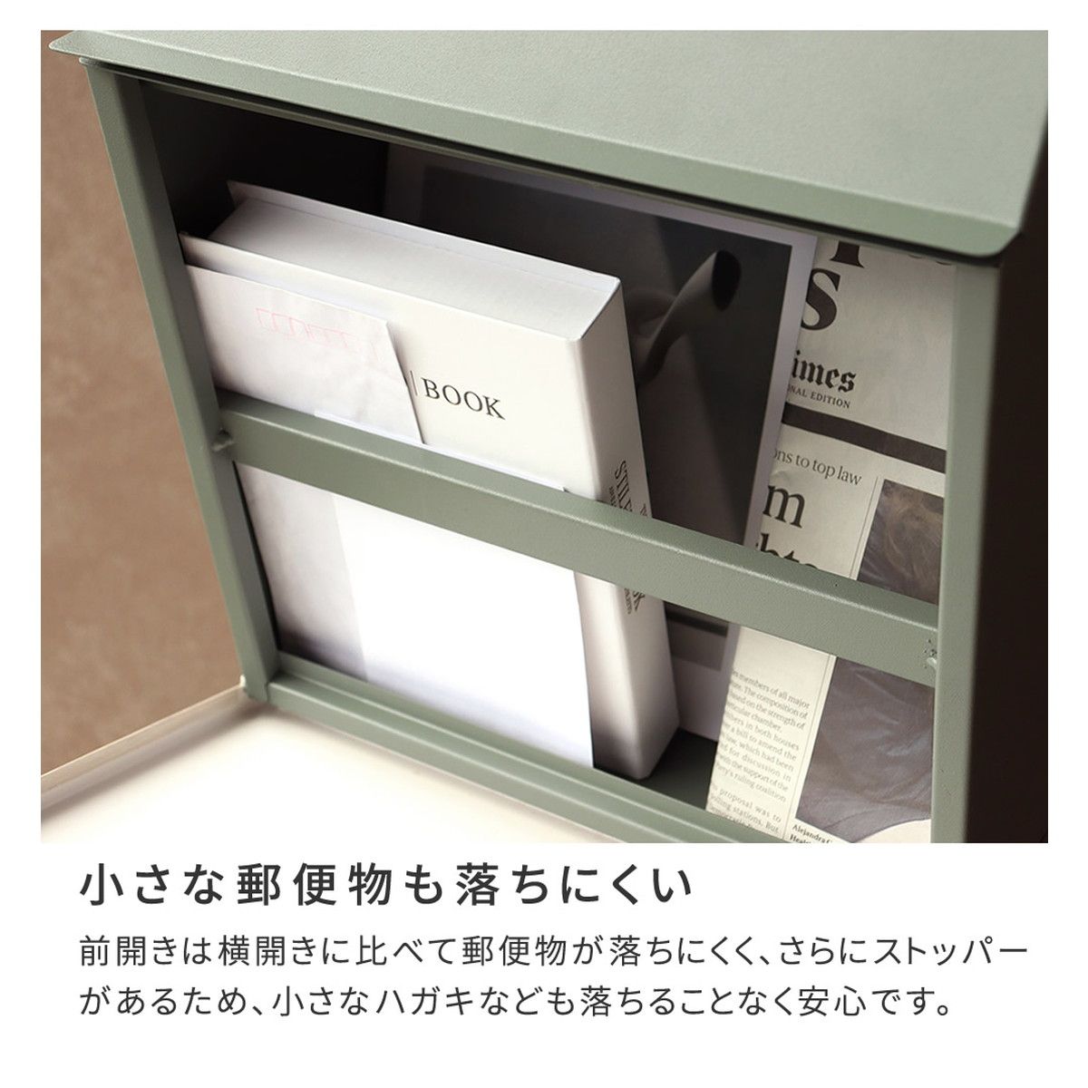 特価◎【直送】住まいスタイル/スタンドポスト Fio(フィオ) グリーン/PST-008GRN