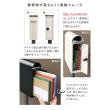 特価◎【直送】住まいスタイル/スタンドポスト Skinny(スキニー) ブラック/PST-009BLK