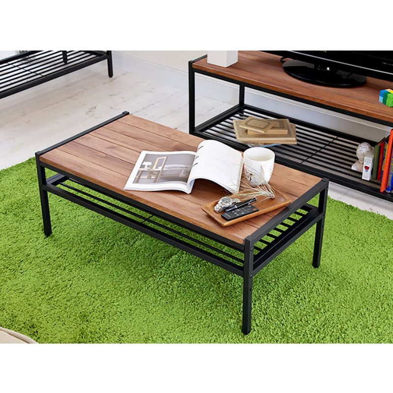 特価◎【直送】住まいスタイル/天然木製リビングテーブル ブラウン/PT-900BRN