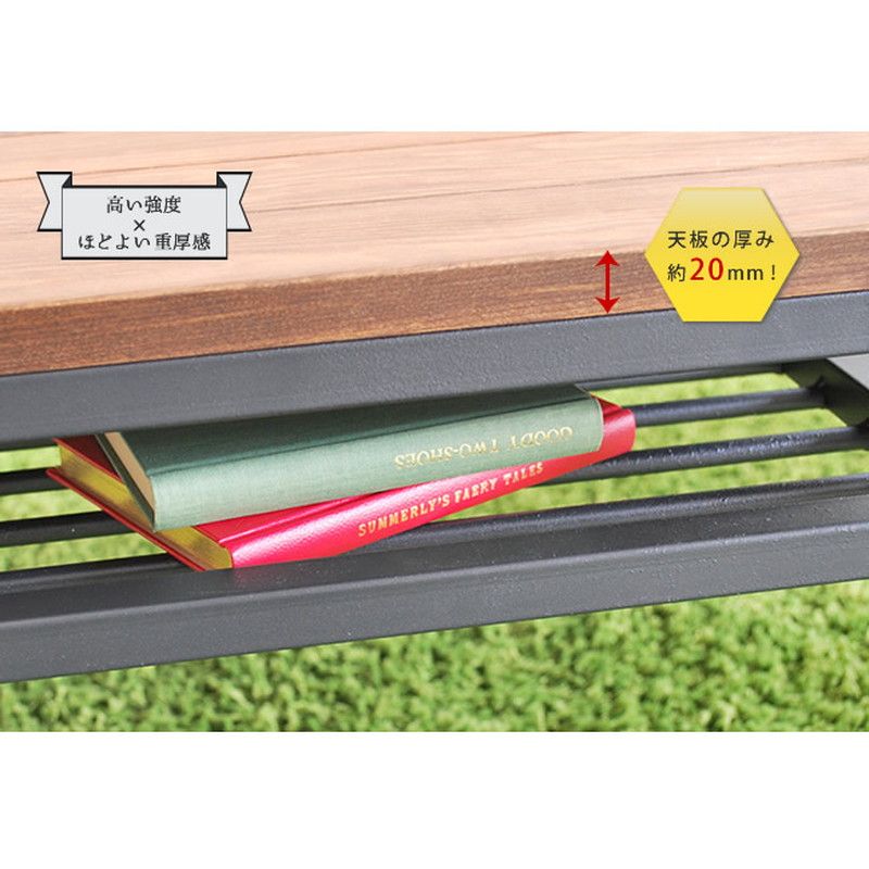 特価◎【直送】住まいスタイル/天然木製リビングテーブル L ブラウン/PT-950BRN