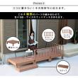 特価◎【直送】住まいスタイル/人工木ウッドデッキ ecofeel(エコフィール)3台 ステップセット ダークブラウン