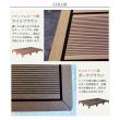 特価◎【直送】住まいスタイル/人工木ウッドデッキ ecofeel(エコフィール)6台 ダークブラウン/PWDE-6P-DBR