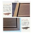 特価◎【直送】住まいスタイル/人工木ウッドデッキ ecofeel(エコフィール)8台 ステップセット ダークブラウン