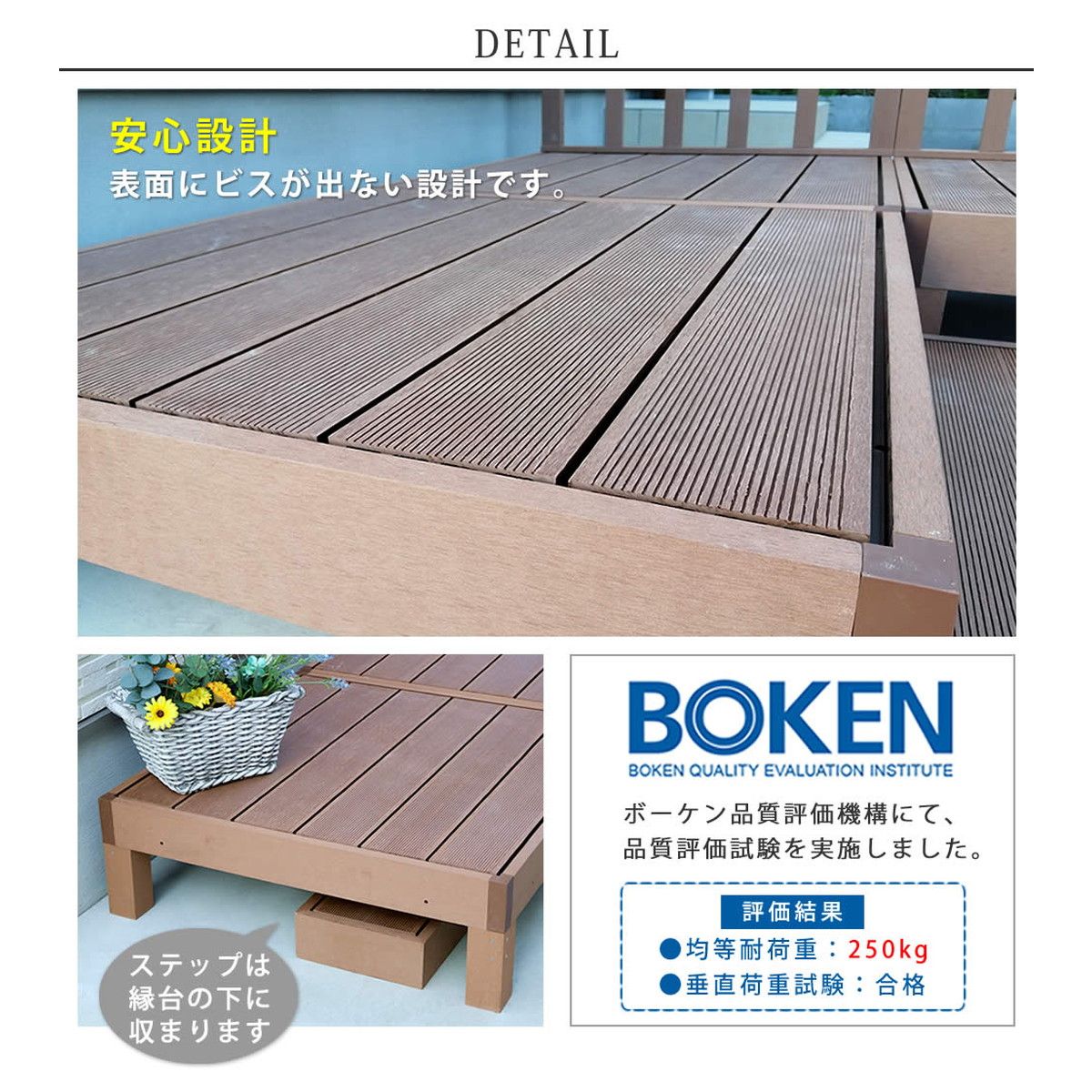 特価◎【直送】住まいスタイル/人工木ウッドデッキ ecofeel(エコフィール) カットサンプル/PWDE-SAM
