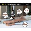 特価◎【直送】住まいスタイル/人工木ウッドデッキ ecofeel ストレートフェンス2枚組 ライトブラウン