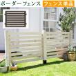 特価◎【直送】住まいスタイル/ボーダーフェンス スプレッド(フェンス単品販売) ホワイト/SFBF1000WHT