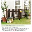 特価◎【直送】住まいスタイル/ウッドフェンス用ポール1760(ハイタイプ) ストレート(ダークブラウン)/SFP-1760DBR