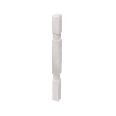 特価◎【直送】住まいスタイル/ウッドフェンス用ポール950(ロータイプ) コーナー(ホワイト)/SFP-CN950WHT
