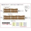 特価◎【直送】住まいスタイル/ピケットフェンス U型(フェンス単品販売) ホワイト/SFPU1200-WHT