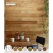 特価◎【直送】住まいスタイル/SOLIDECO 壁に貼れる天然木パネル 40枚組(約6m2) ナチュラルエイジング