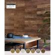 特価◎【直送】住まいスタイル/SOLIDECO 壁に貼れる天然木パネル 10枚組(約1.5m2) ブルックリン