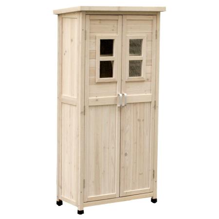 特価◎【直送】住まいスタイル/ベランダ薄型収納庫1600 ホワイト/SPG-001WHT
