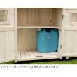 特価◎【直送】住まいスタイル/ベランダ薄型収納庫920 ライトブラウン/SPG-002LBR