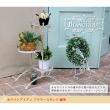 特価◎【直送】住まいスタイル/ブランティーク ホワイトアイアンフラワースタンド 縦型 ホワイト/SPL-6635WHT
