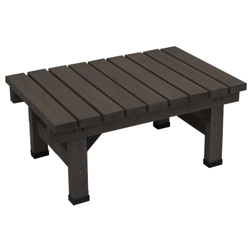 特価◎【直送】住まいスタイル/デッキ縁台58X90 ダークブラウン/SST-DEC-5890DBR