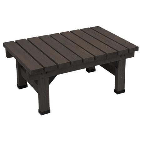 特価◎【直送】住まいスタイル/デッキ縁台58X90 ダークブラウン/SST-DEC-5890DBR