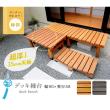 特価◎【直送】住まいスタイル/デッキ縁台58X90 ライトブラウン/SST-DEC-5890LBR