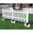 特価◎【直送】住まいスタイル/ラティス・フェンス支柱固定金具ブロック用12cm(1個) ブラック/S-BB7212