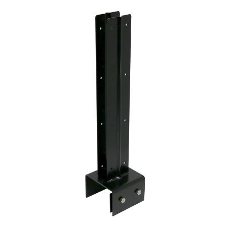 特価◎【直送】住まいスタイル/ラティス・フェンス固定金具 10cmブロック用(連結用1個) ブラック/S-BF4510J