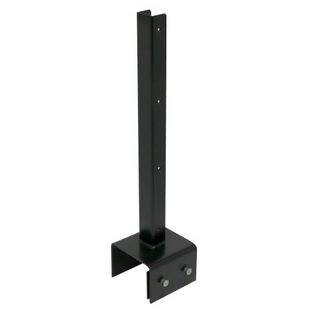 特価◎【直送】住まいスタイル/ラティス・フェンス固定金具 10cmブロック用(左端用1個) ブラック/S-BF4510L